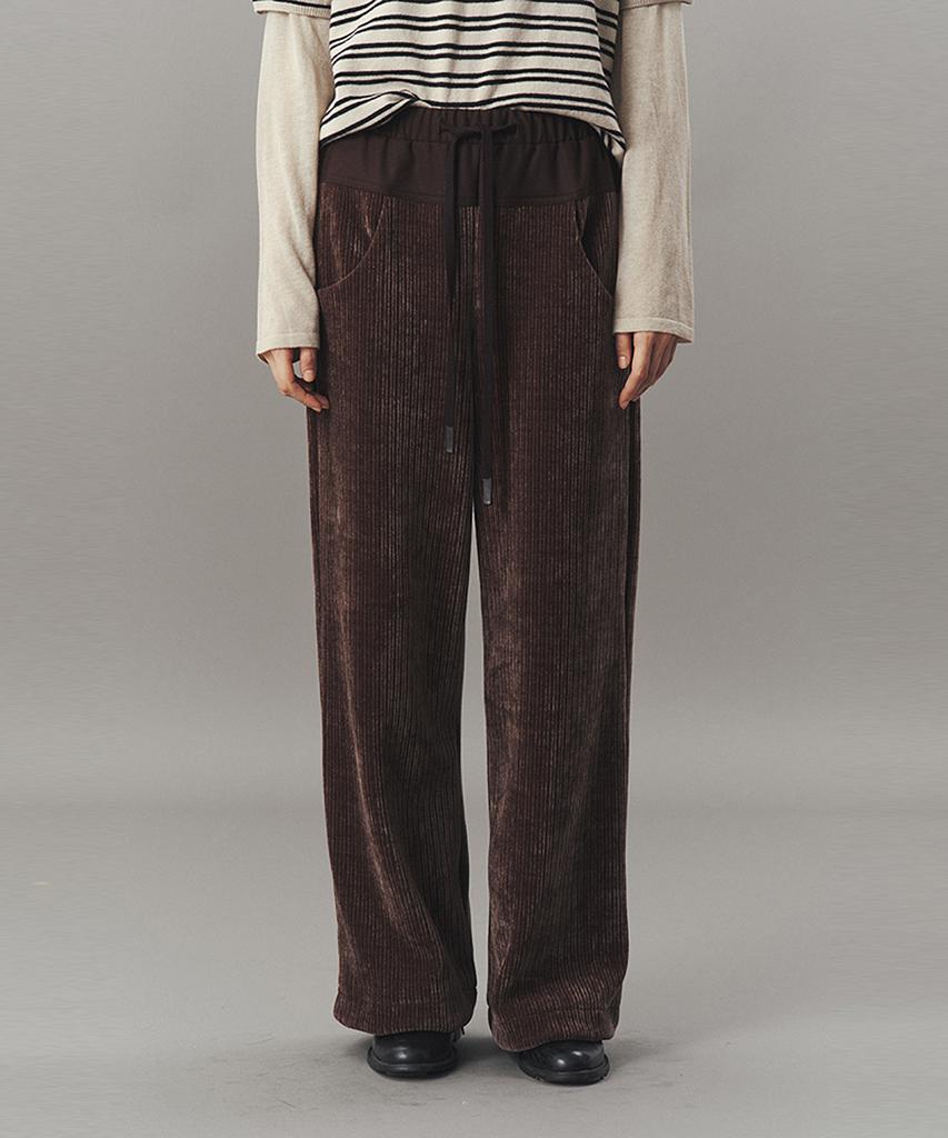 AHWE Corduroy Combo Pants_Brown