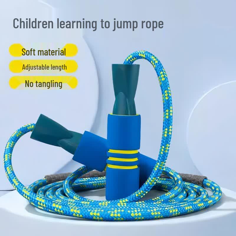 Jianli Kids Adjustable Bearing Jump Rope for Exam Training