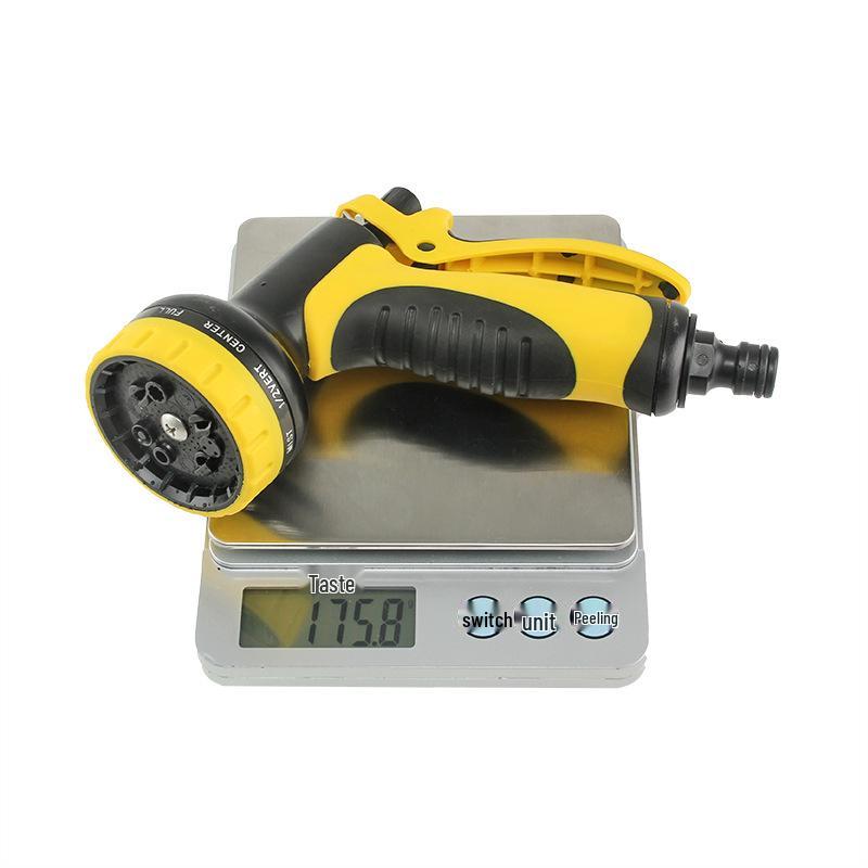 High-Pressure Explosion-Proof Retractable Garden Hose with Watering Nozzle