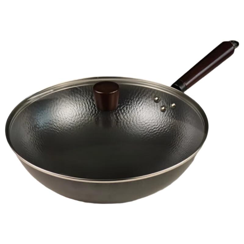 Supor Cast Iron Round Bottom Wok