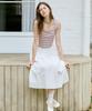 Ollibeudeollibeu Lace-Up Midi Skirt Ow6Ms4640