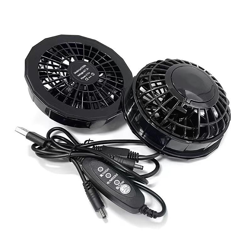 

Usb To Dc Cable For 5V Cooling Fan Cord 3-Level Fan Speed Controller For Workwear Cooling Clothes Outdoor 1pc