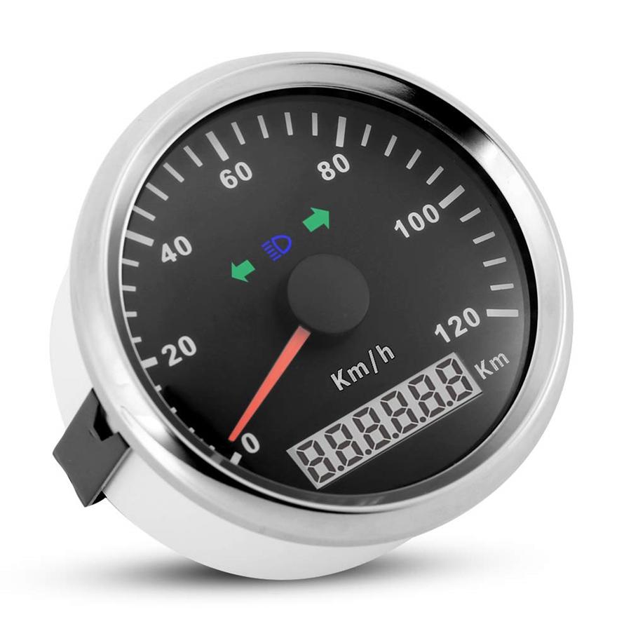 85mm LED GPS Speedometer with ODO Anti-fog Turn Signal for Motorcycle