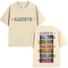 Kpop Katseye Augen Aufgedruckte Grafik T-Shirts Popmusik HipHop T-Shirt 2026 Sommer Neu Unisex Damen Vintage Mode T-Shirt Y2K