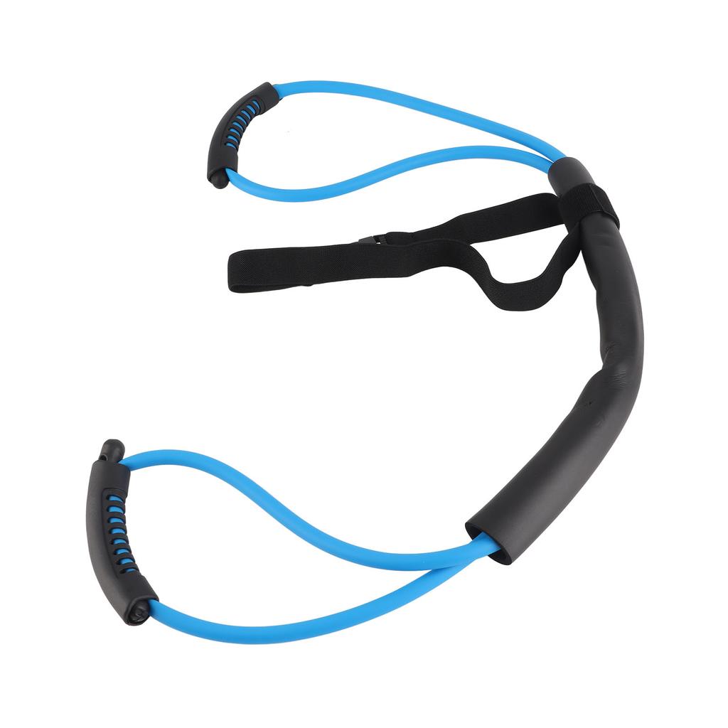 Resistance Band Arm Back Strength Training Stretch Band with Comfortable Handle for Home Workout