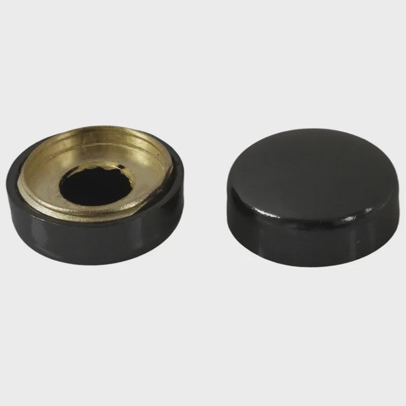 Modern Decorative Metal Screw Caps for Glass and Mirrors