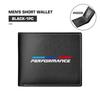 EYAG3 For BMW Men's Short Style Leather Wallet Multiple Card Slots 1 2 3 5 7 Series X1 X2 X3 X4 X5 X6 G20 G30 G11 G12