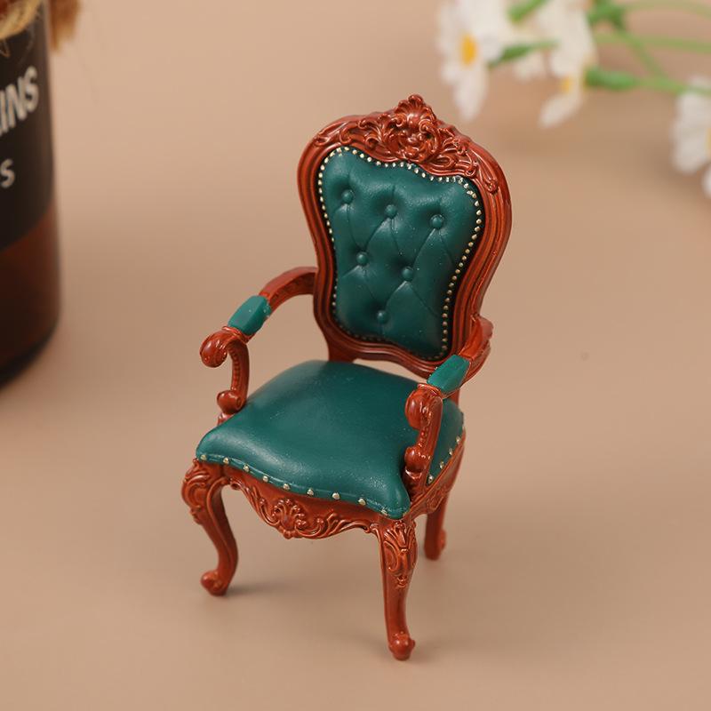 

1/12 Кукольный домик Симуляция Мини Модель кресла Кукольный дом Гостиная Диван Стул Мебель Декор Игрушка Аксессуары для кукольного домика