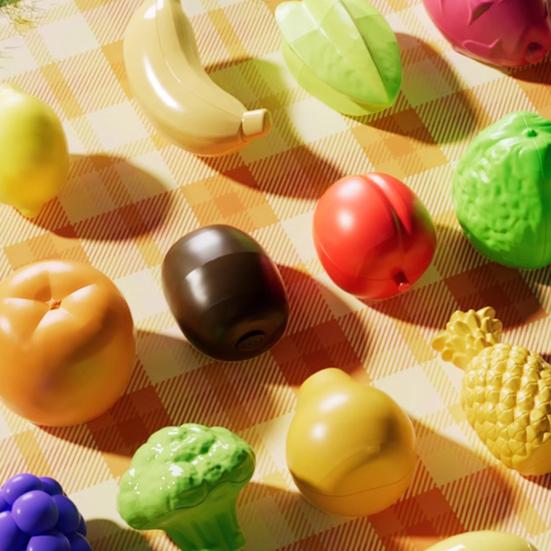 Kids Money Ball Shoot Toy with Scoreboard Fruit Vegetable Accessories Hand-eye Coordination Toddlers Indoor Wall Mount Cartoon Monkey Feeding