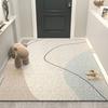 Simple Entry Door Floor Mat Large Area Scraping Sand Rubbing Soil Silk Ring Floor Mat The Entrance Can Be Cut Wear-Resistant And Non-Slip Floor Mat