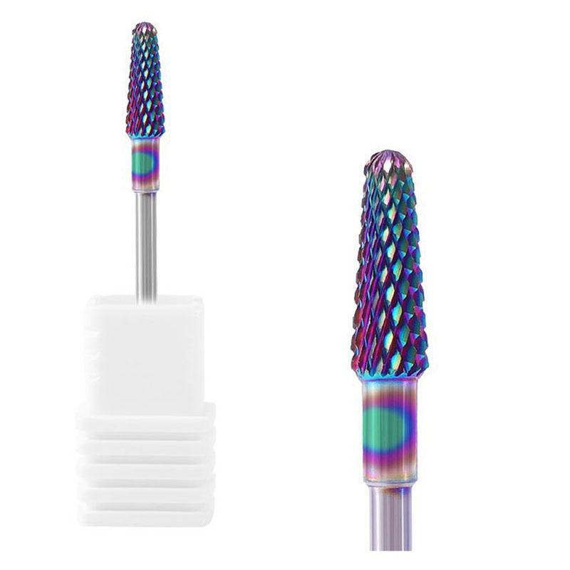 Ceramic Carbide Nail Drill Bits Milling Cutter For Manicure Set Mill Brush Manicure Machine Accessories for Removing Gel Varnish