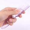 5pcs Transparent Nail Brush Cleaning Brushes Plastic Handle Grip Multifunctional Brush Cleaner Scrubbing Pedicure for Manicure