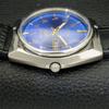 USED VINTAGE CITIZEN AUTOMATIC 8200 JAPAN MENS ARABIC BLUE DIAL WATCH a434804-2 R123-a434804