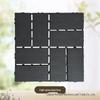 Interlocking WPC Outdoor Flooring - Self-Laying, Anti-Corrosion for Balcony & Courtyard Renovation