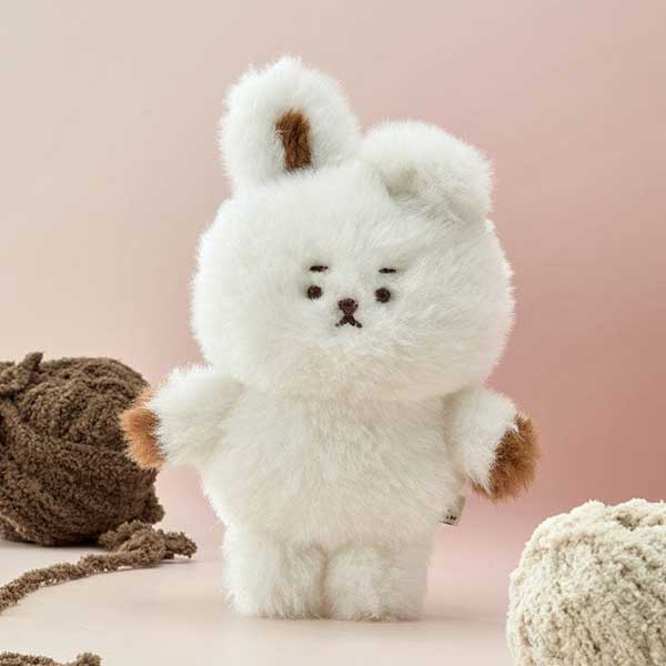 Official BT21 'MADE BY RJ' Standing Plush - Premium Collectible Doll