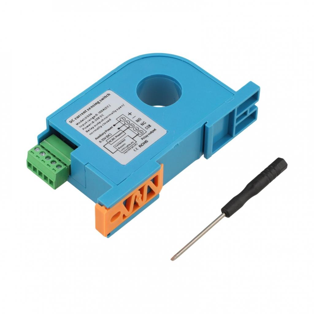 DC Current Sensing Switch DIN Sensor Through Hole Ampere Switch