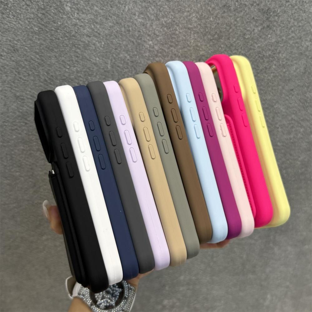 Flüssigsilikon Magnetisch Für Magsafe Geldbörse Steckplatz Halter Hülle Für iPhone 17 Air 16 15 14 13 12 11 Pro Max Weiche Stoßstange Abdeckung