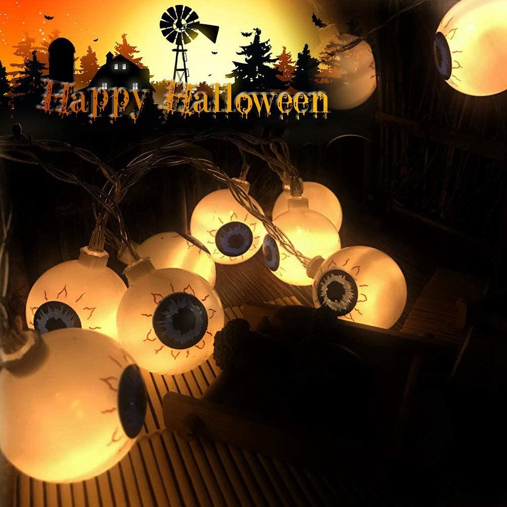 Halloween Decorations Lights Halloween Lights Outdoor Eyeball String Lights For Outdoor Indoor Halloween Party