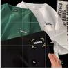 Trendy Kurzarm-T-Shirt mit Rundhalsausschnitt und Buchstaben für Herren für den Sommer, lockeres, lässiges Oberteil