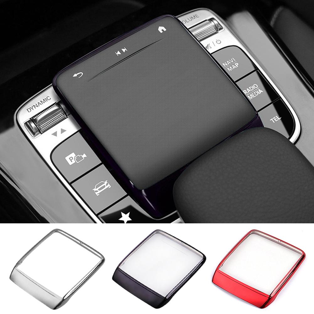 For Mercedes Benz A B CLA GLE GLS GLB Class W177 W247 C118 W167 TPU Center Control Mouse Screen Protector Cover Car Accessories