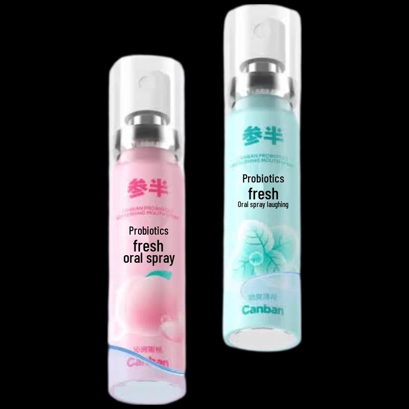 Can Ban Portable Breath Freshener Spray