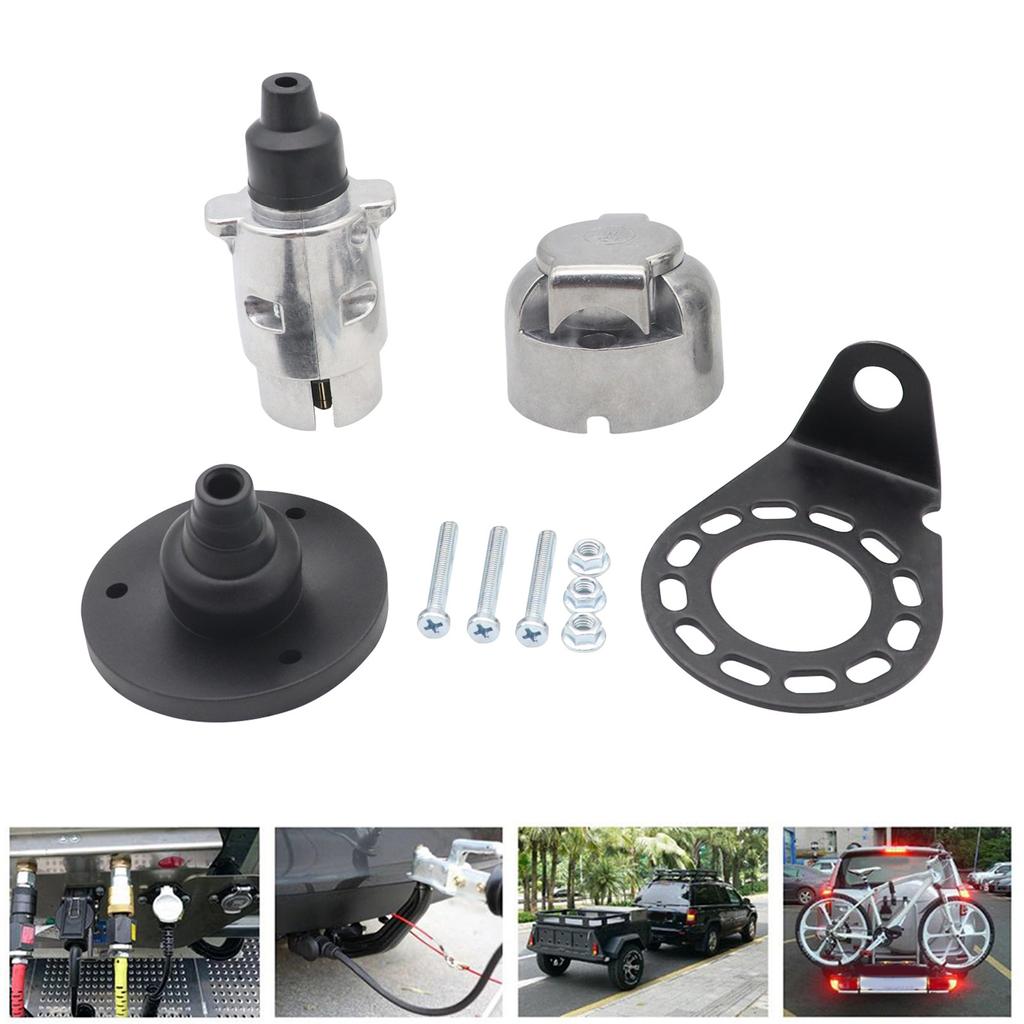7 Trailer Plug Adapter 7 Pin Trailer Plug Trailer Connector Trailer Plug 7 Pin Plug Adapter Trailer Connector