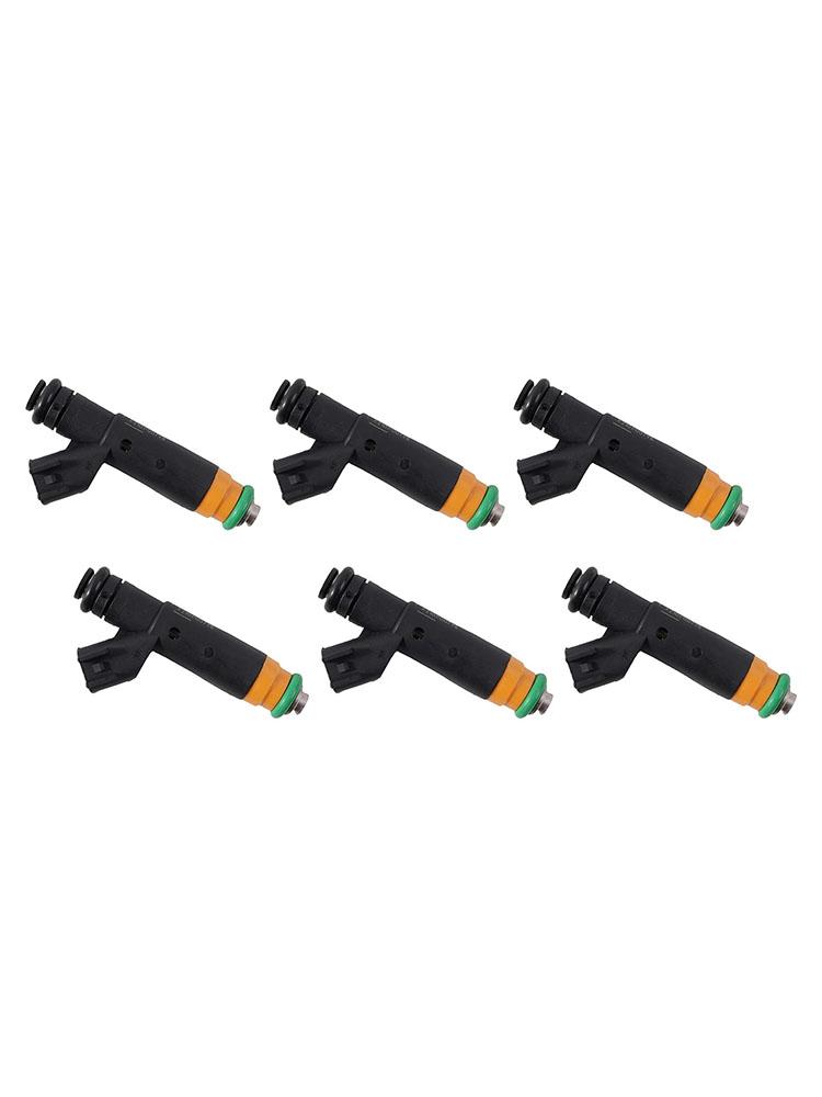 6Pcs Fuel Injector For Ford E-150 E-250 F-150 4.2L V6 2000-2003 YR3E-A6A