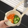 Creative Sink Hanging Strainer Basket Automatic Dumping Filter Basket Kitchen Accessories