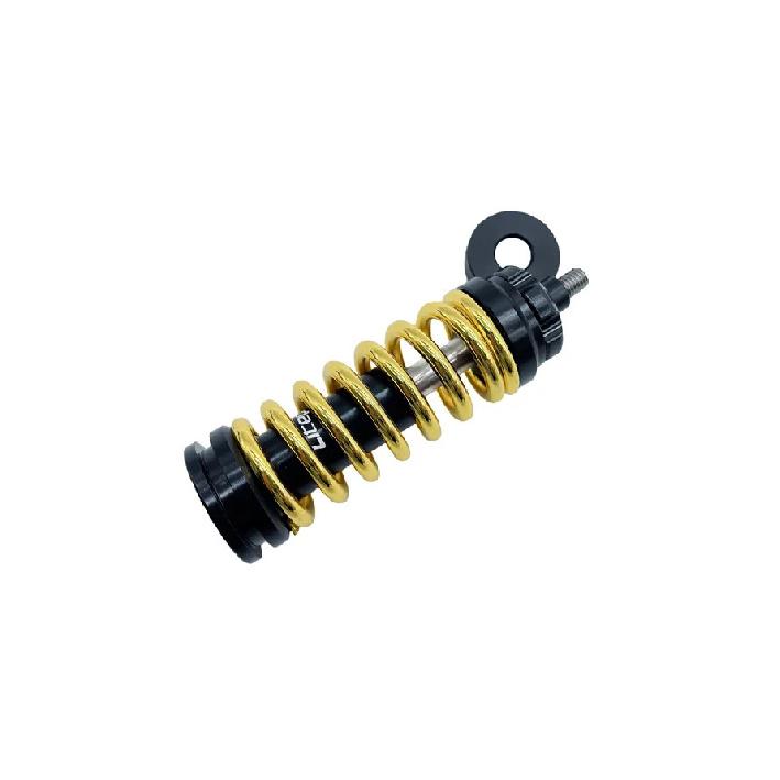 Litepro For Birdy Folding Bike Front Fork Shocks Adjustable Damping Shock Absorber Damping Spring Titanium Alloy Axis Ultraligh золотой