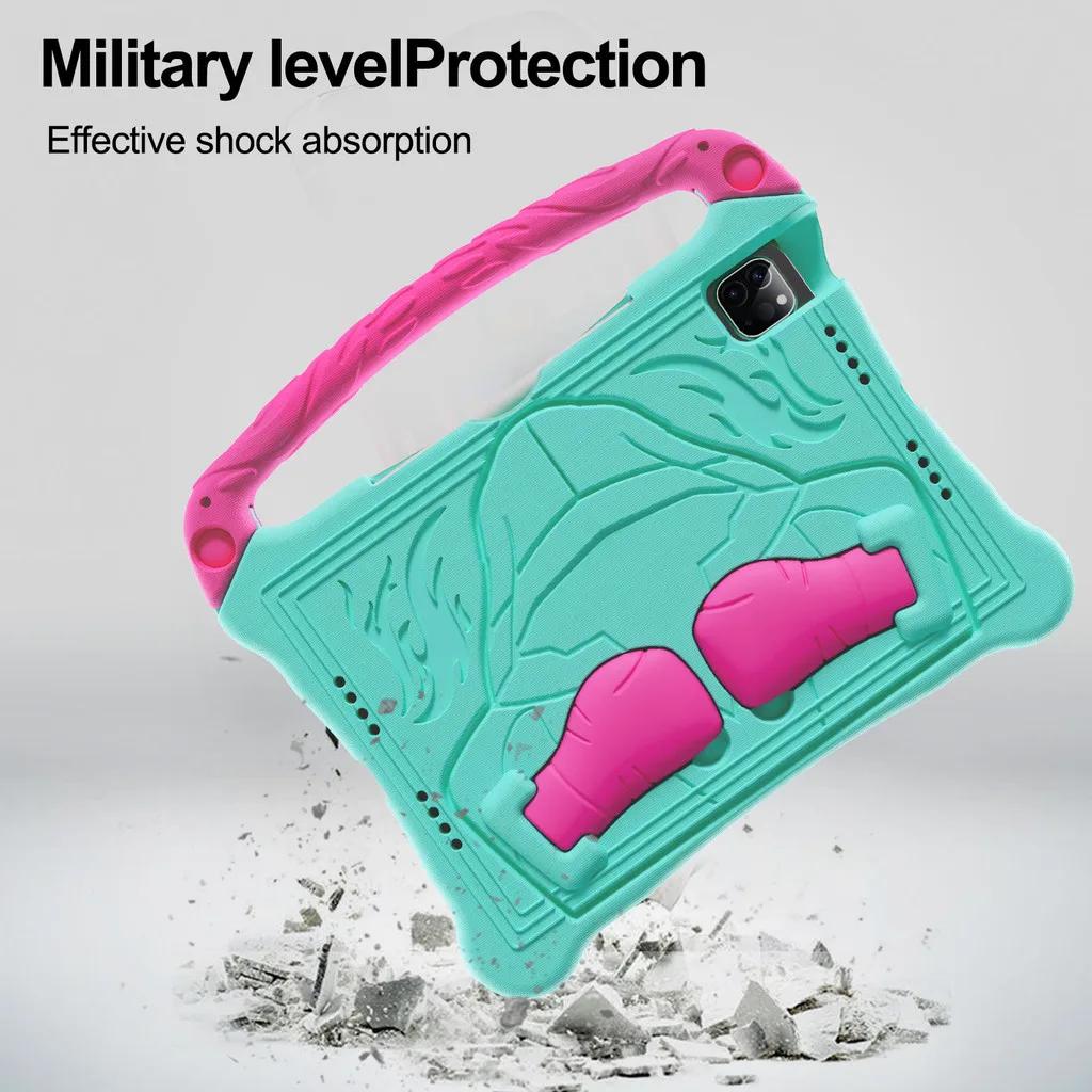 Kids EVA Tablet Funda for New IPad A16 11 10 Th Generation 7 8 9 Th A17 Pro 11 Air M3 M2 Mini Air 7 6 5 4 Stand Shockproof Case