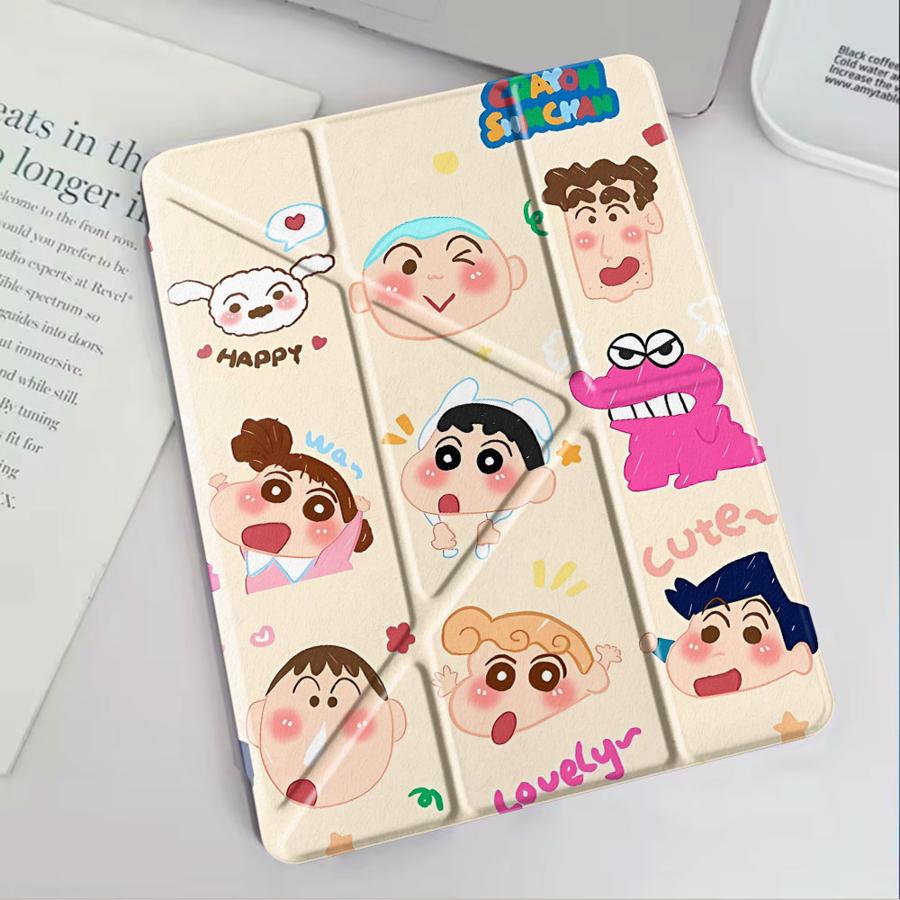 Tablet Case For iPad Air 4 5 M3 M2 1 2 M4 11inch Pro 11th 10th 9th 8th 7th 12.9inch Mini 6 7 Pro 2025 Holder Cover Cra-yons
