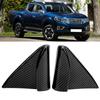 Interior A Pillar Triangular Trim Windshield Decor Carbon Fiber Style Fit for Nissan
