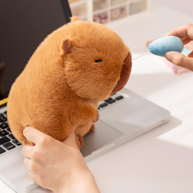 Adorable Capybara Plush Toy & Ornament Cushion