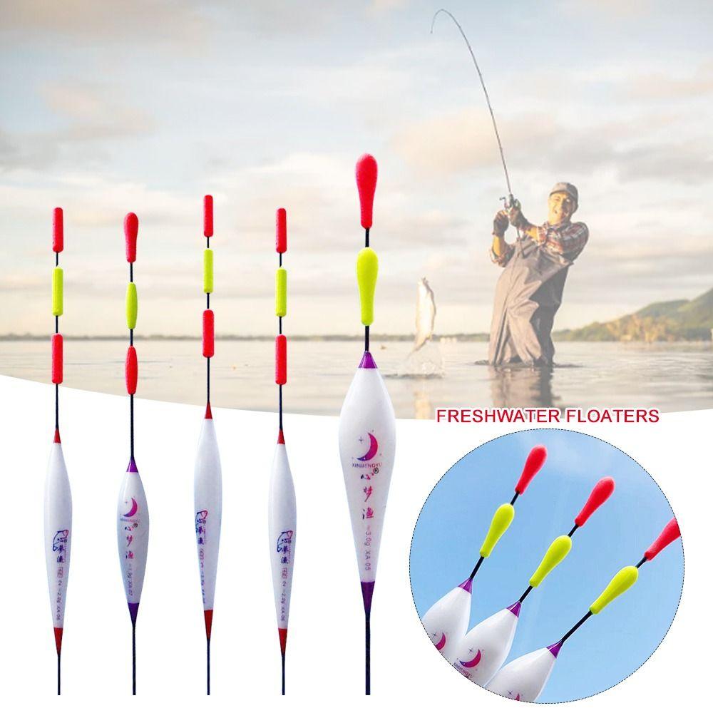 3pcs Fishing Floats Superfine Workmanship Freshwater Floaters Fishing Bobbers Accessory Shrimp Grouper Ice Fishing Accessory