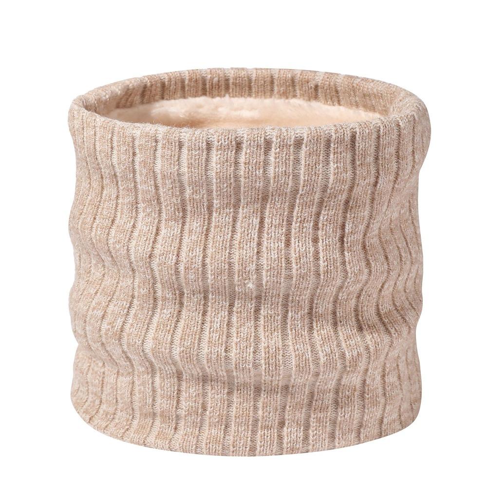Fashion Warm Knitted Ring Scarf Coldproof Winter Thicken Knit Scarf Winter Neckerchief