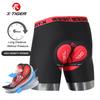 Pantalones Cortos de Ropa Interior para Ciclismo para Hombre X-TIGER con Acolchado 5D, Deportivos para Montar en Bicicleta, Bicicleta, MTB, Forro con Pinzas Antideslizantes en las Piernas