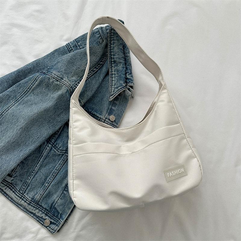 Casual Commuter Shoulder Bag Autumn New Bag Women's Retro Simple Tote Bag Fashionable and Fashionable Handbag