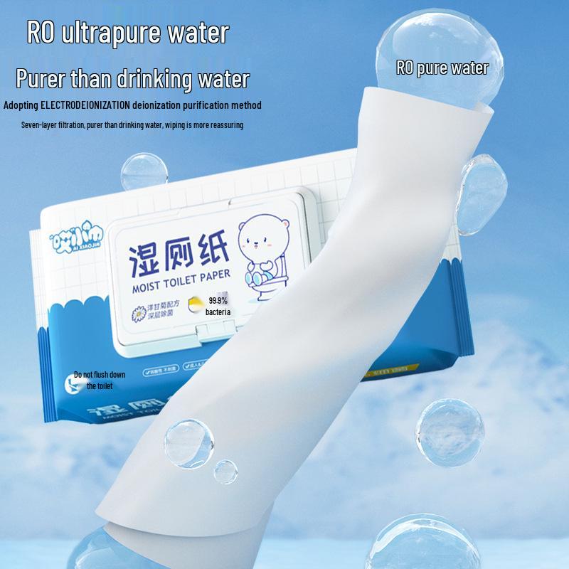 80 kusů vlhčených ubrousků: Jemné čištění pro miminko, ruce a osobní péči