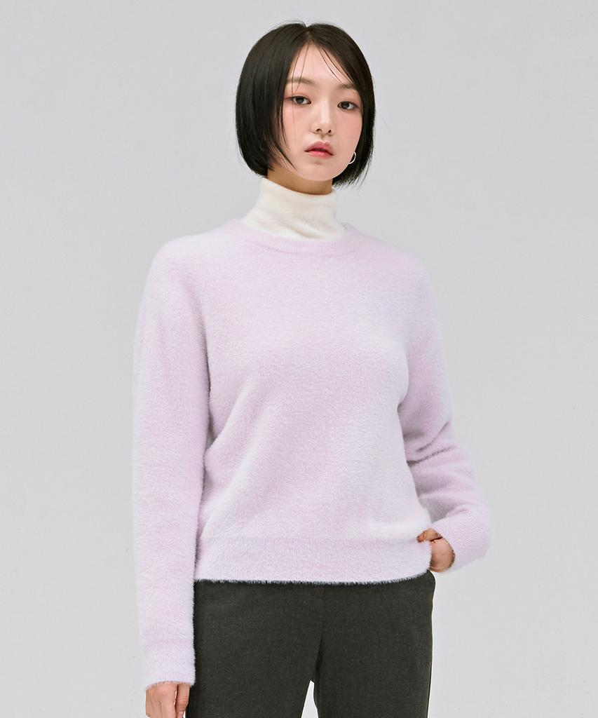 CHASECULT Women'S Winged Yarn Sweater - Purple