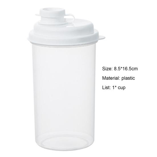 800ML Juice Cup Food Grade Minimalist BPA Free Clear Visual Design Beverage Mug Household Supplies