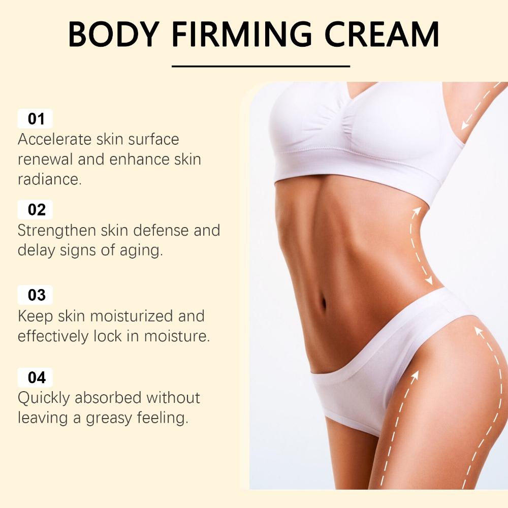 Intense Moisturizing and Firming Body Cream, Daily Nourishing Skincare with Tightening Formula