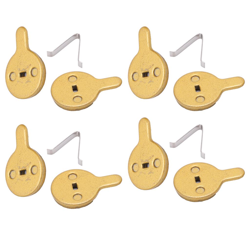 4 Set M355 M446 Mountain Bike Electric Bicycle Ketone All Metal Oil Disc Brake Pad