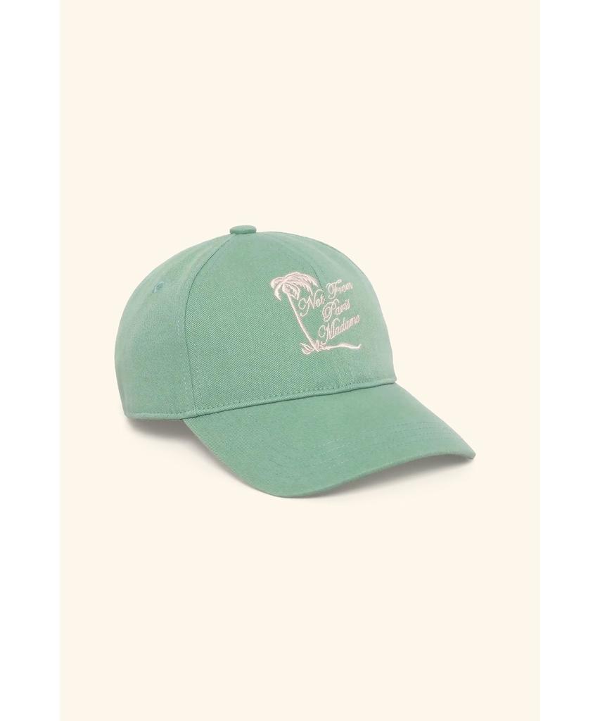 DROLE DE MONSIEUR Slogan Palm Tree Cap Casquette Slogan Palmier D4Ram26705Grl