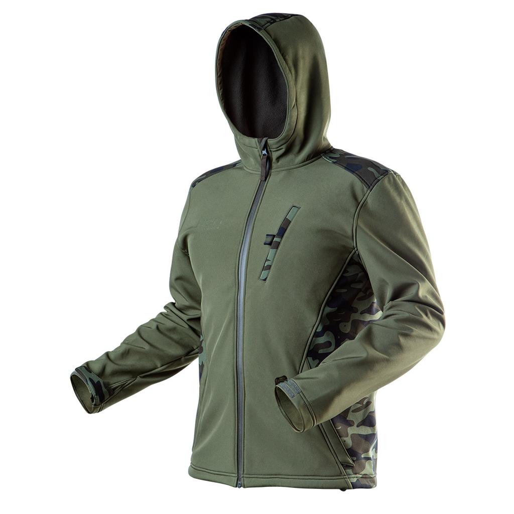 CAMO Softshell Jacket, Size XL
