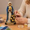 Yousheng Sacred Jesus Statue 3D Beaded DIY Kit, Christian Cross Faith Pray, Handmade Cute Beginner Beading Craft Set, Step by Step, Peaceful
