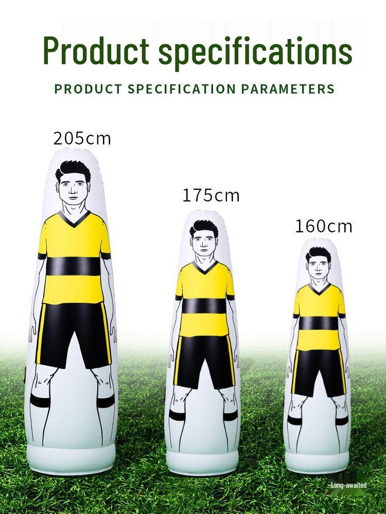 Roly-Poly Inflatable Training Wall Free Kick Target Dummy.