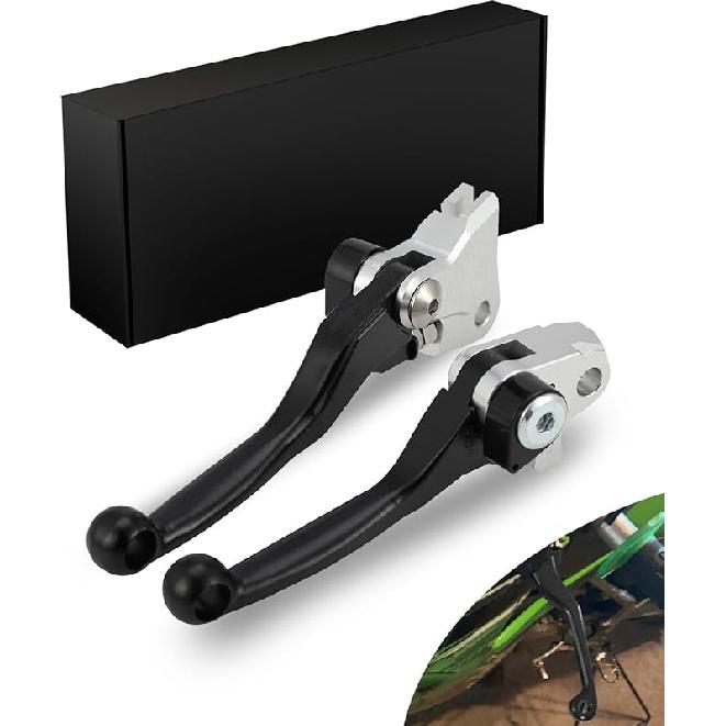 

Foldable Dirt Bike Clutch Brake Levers,Forged Clutch Lever Breakaway Lever for YZ250F 09-24/YZ250 YZ125 15-23/YZ426F YZ450F 09-23/YZ250X 16-23/YZ125X чорний