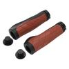 Bike Handlebar Grips Rubber Bicycle Anti Slip Handle Protector Aluminium Alloy Lock On for Mountain Bike Folding Bike