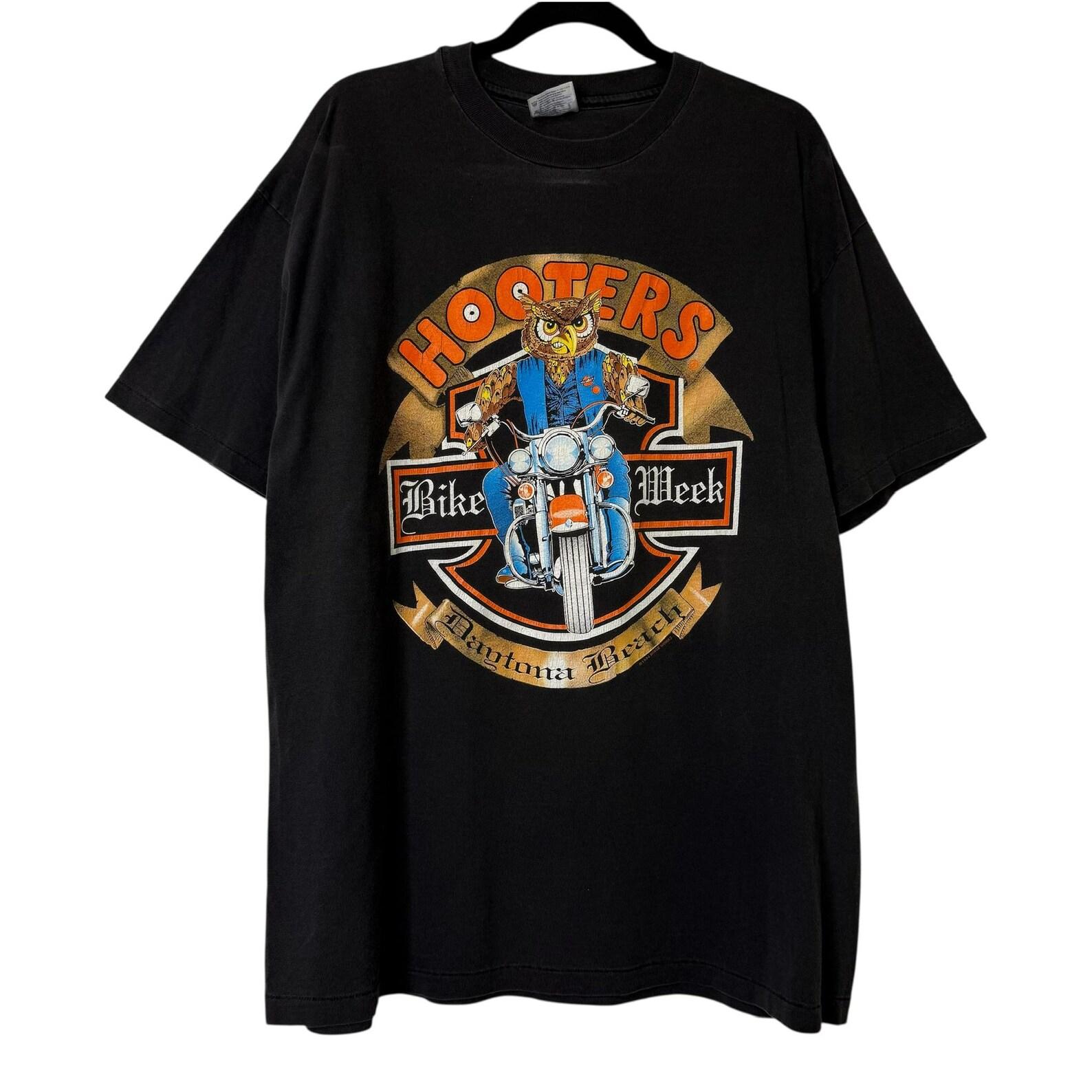90 s Hooters Bike Week Daytona T shirt Sz XL (B689) S