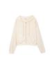Women's College Style Hooded Sweatshirt Jacket - Spring/Autumn 2023 Zipper Loose Cardigan Top